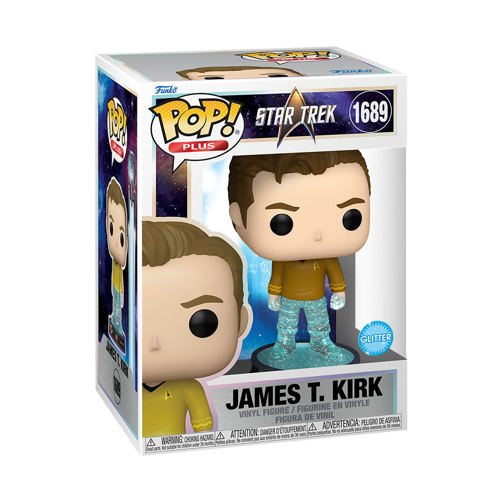 Star Trek Transporter Kirk Funko Pop! Plus Figure