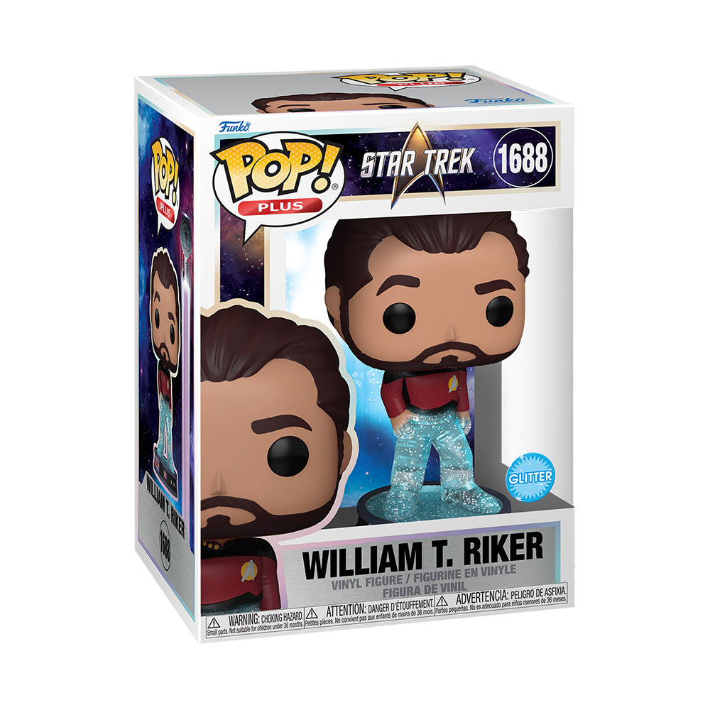 Star Trek Transporter Riker Funko Pop! Plus Figure