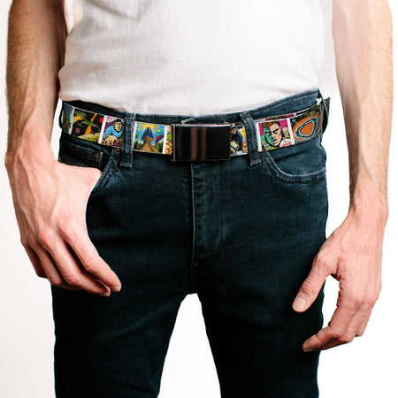 Mick Cassidy Captain Kirk Illustration Webbing Belt Detail