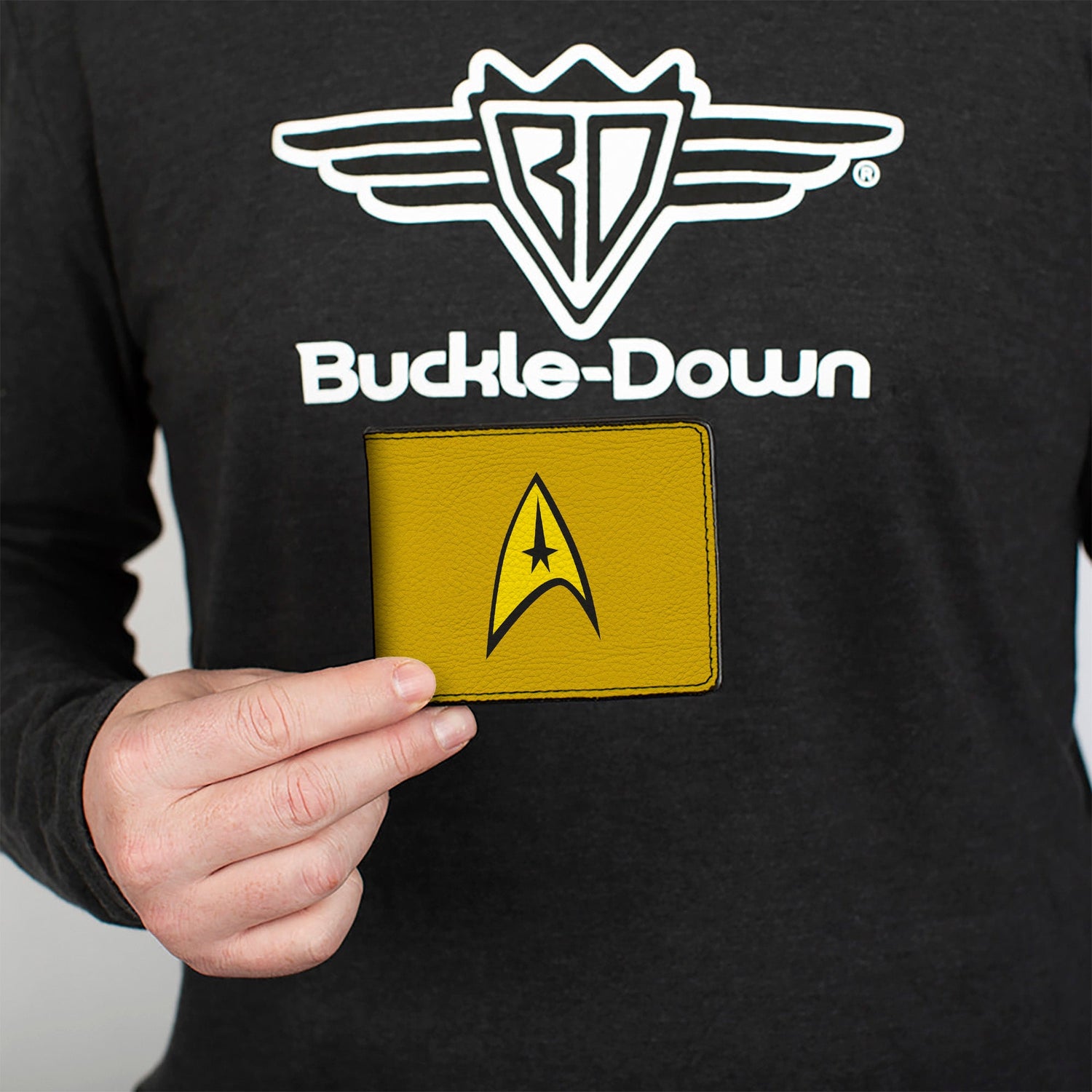 Star Trek Starfleet Command Insignia Bi-Fold Wallet interior slots