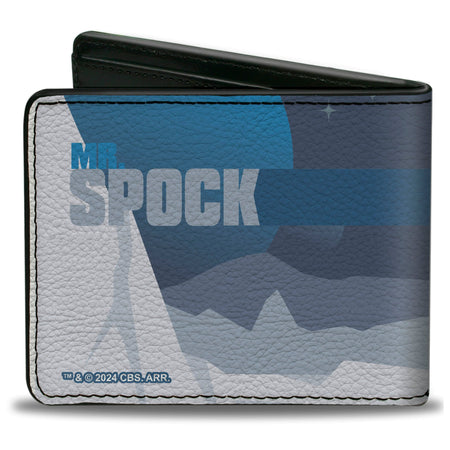 Close-up of card slots and ID window in Star Trek wallet