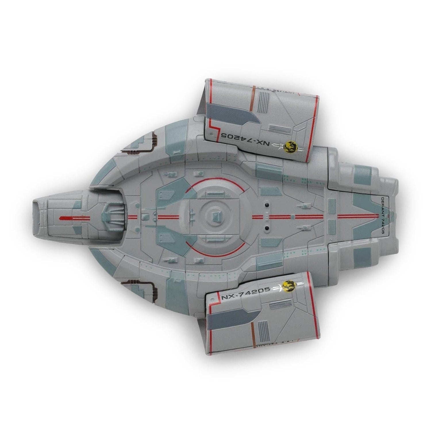 Collector box packaging for the Star Trek starship replica