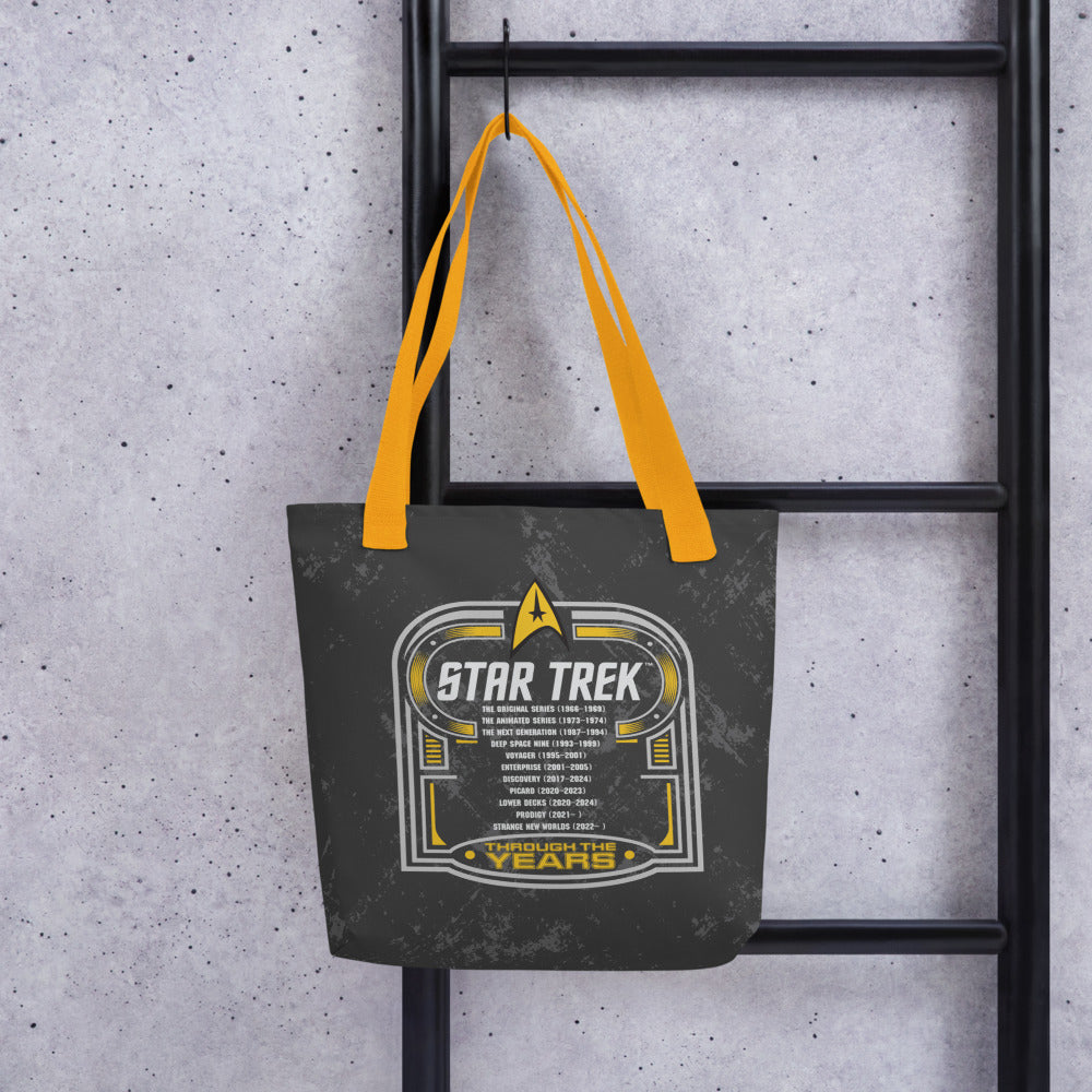 Star Trek Tote Bag Through The Years