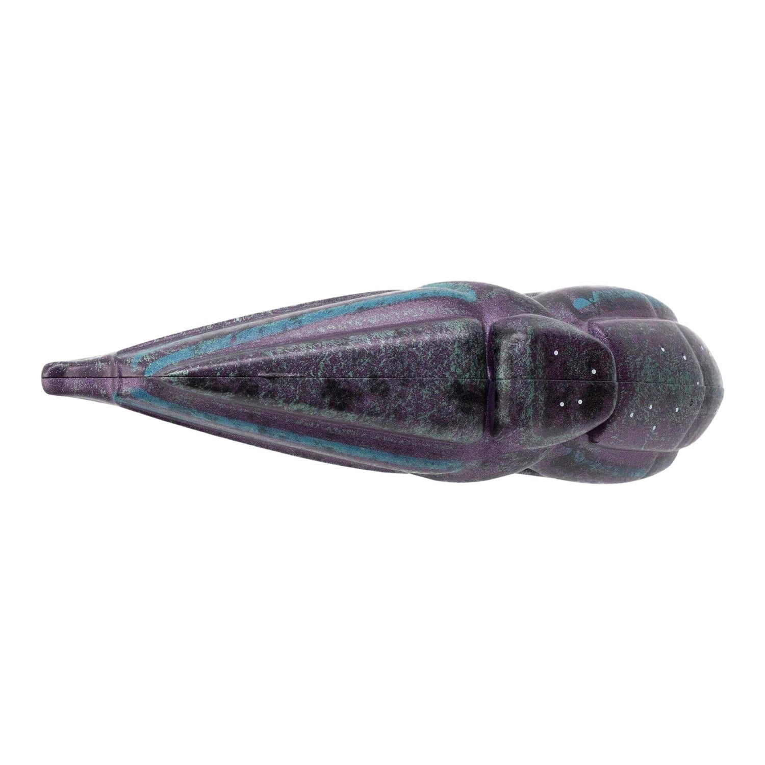Close-up detail shot of the command bridge and window markings on the Star Trek collectable