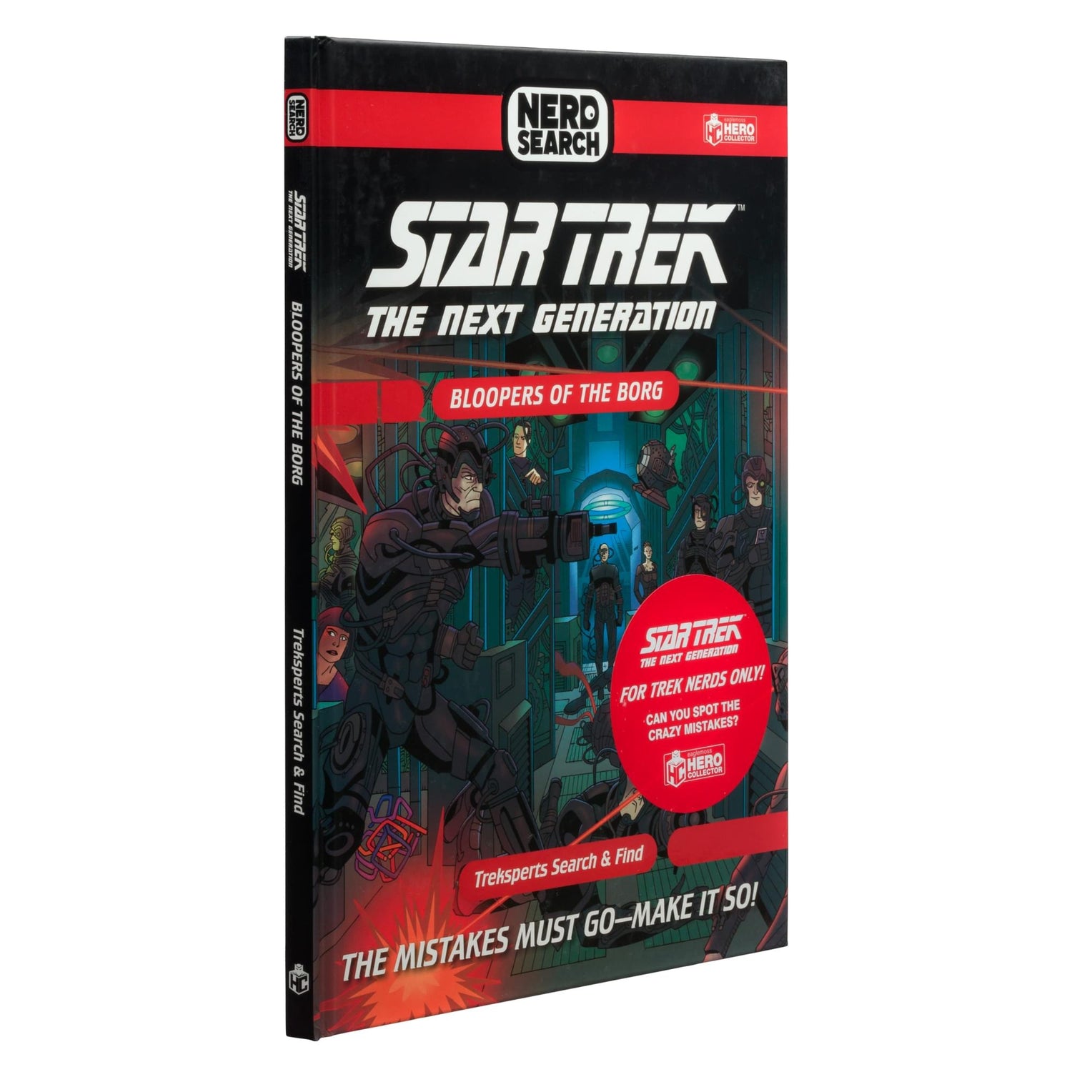 Back cover of the puzzle book displaying promotional text and colorful illustrated franchise artwork