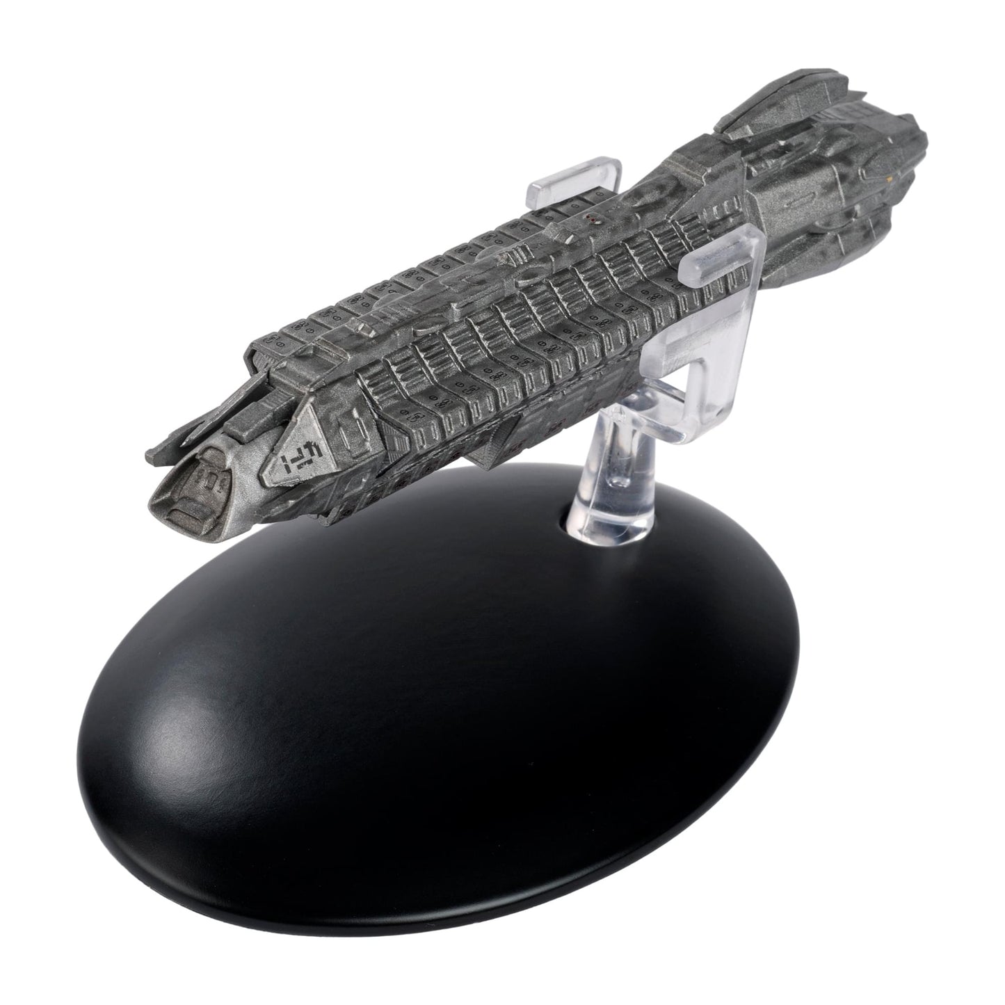 Eaglemoss Star Trek Axanar cargo ship model viewed from a three-quarter angle against a neutral background