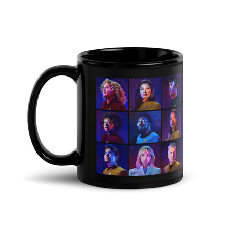 Star Trek: Strange New Worlds Season 3 Black Glossy Mug