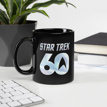 Star Trek Mug 60th Anniversary Logo