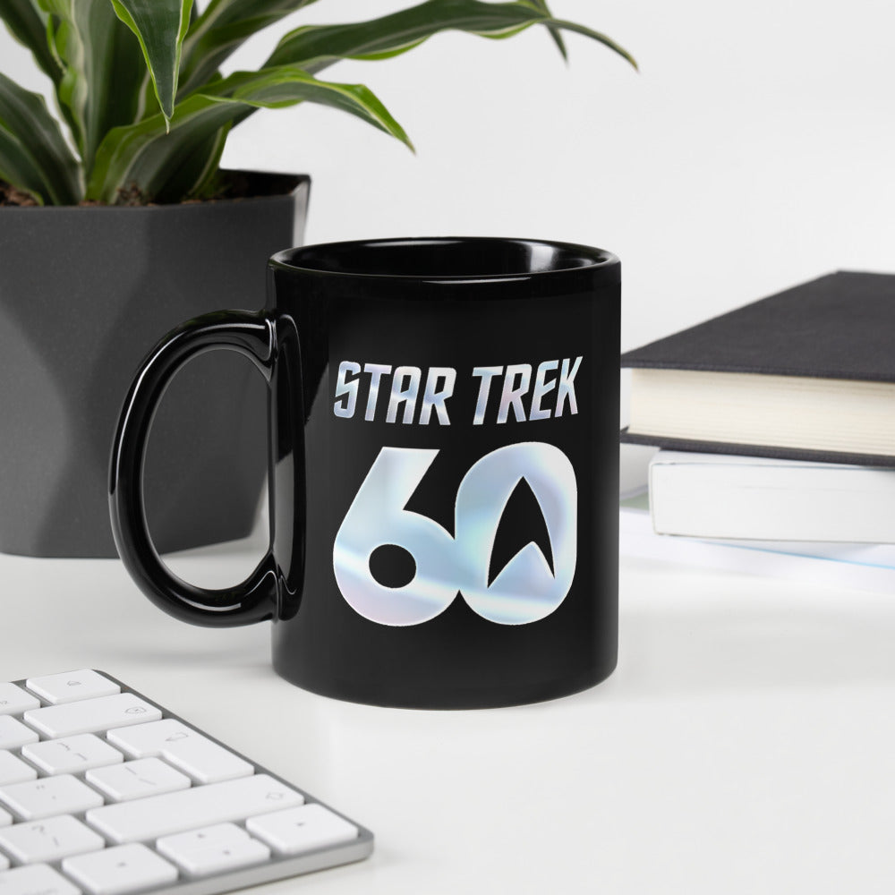 Star Trek Mug 60th Anniversary Logo