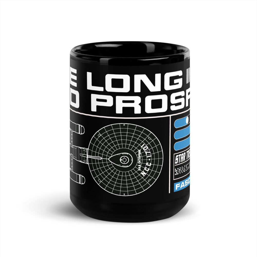 Star Trek: The Original Series Live Long and Prosper Mug