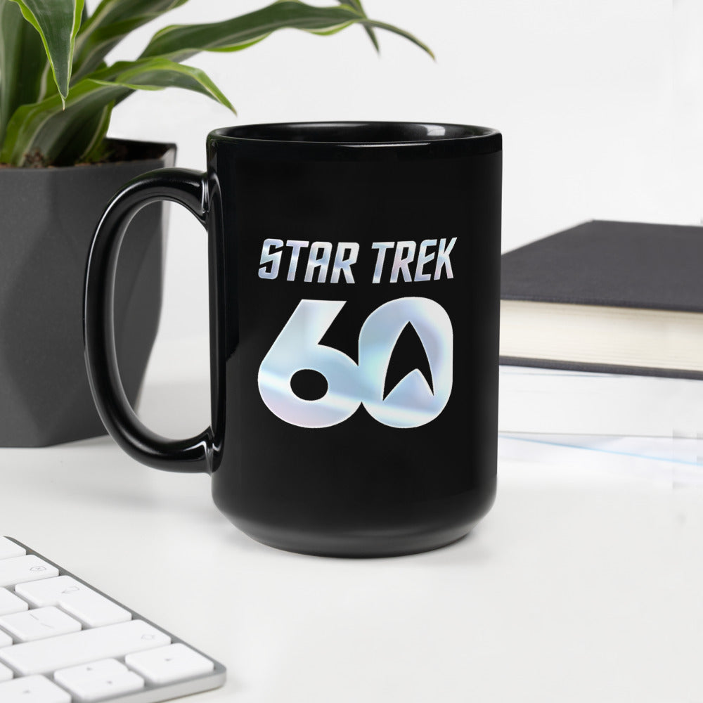 Star Trek Mug 60th Anniversary Logo
