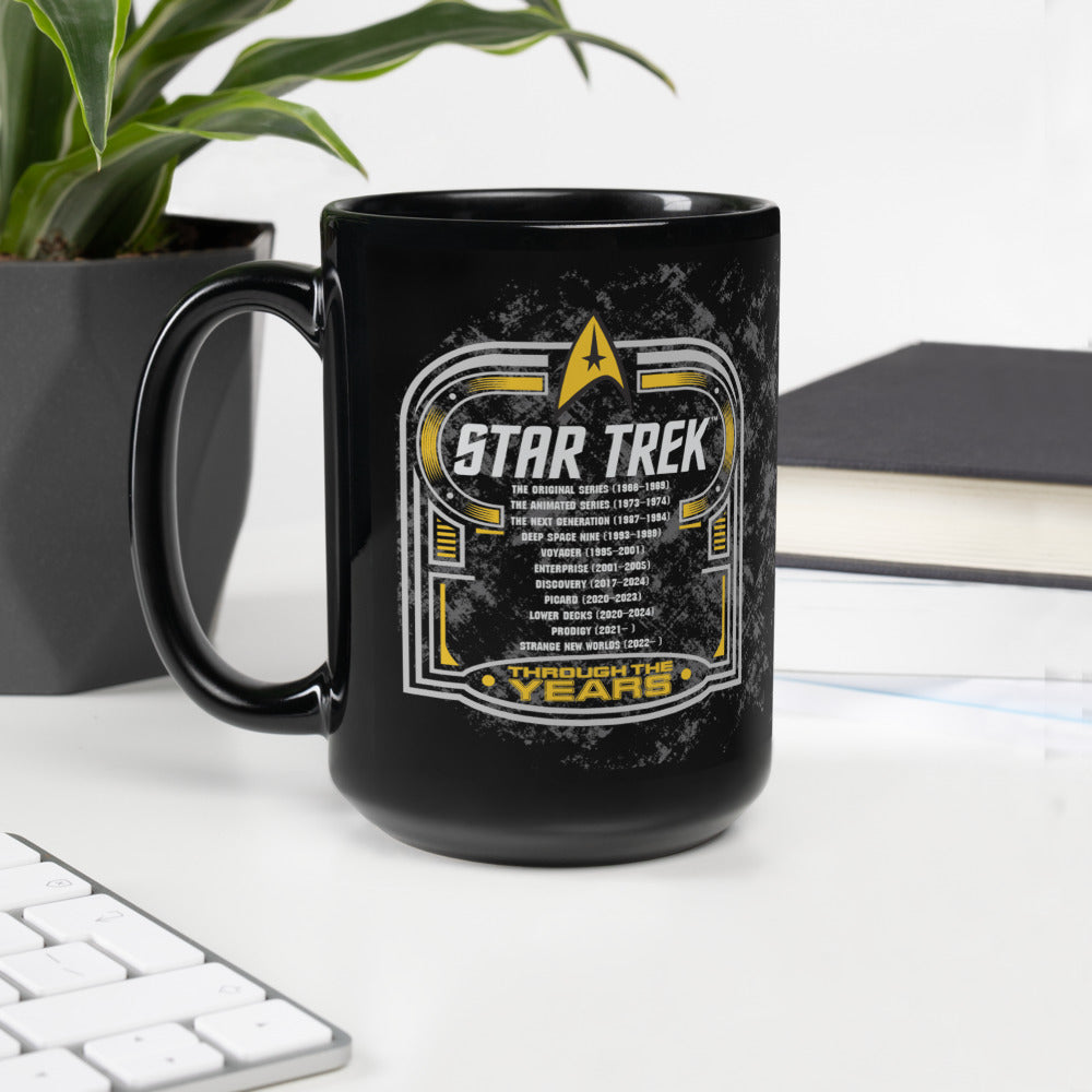 Star Trek Mug Through The Years