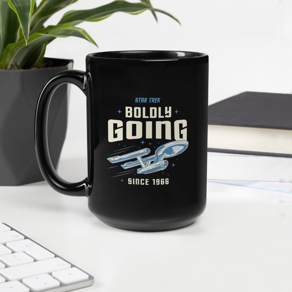 Star Trek Personalized Year Mug Boldly Going Since 1966