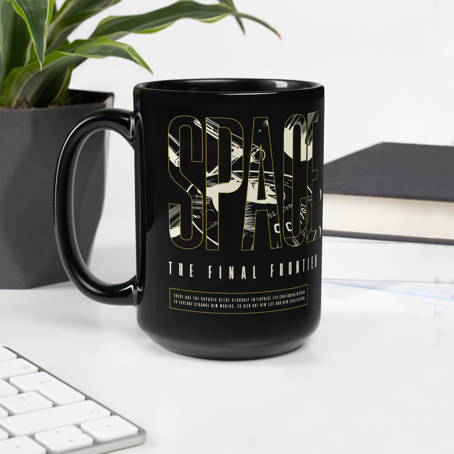 Star Trek Mug Space The Final Frontier