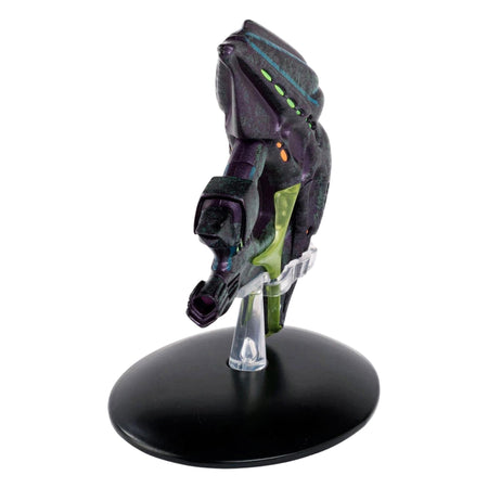 Top-down view highlighting the intricate hull details and coloration of the Star Trek model