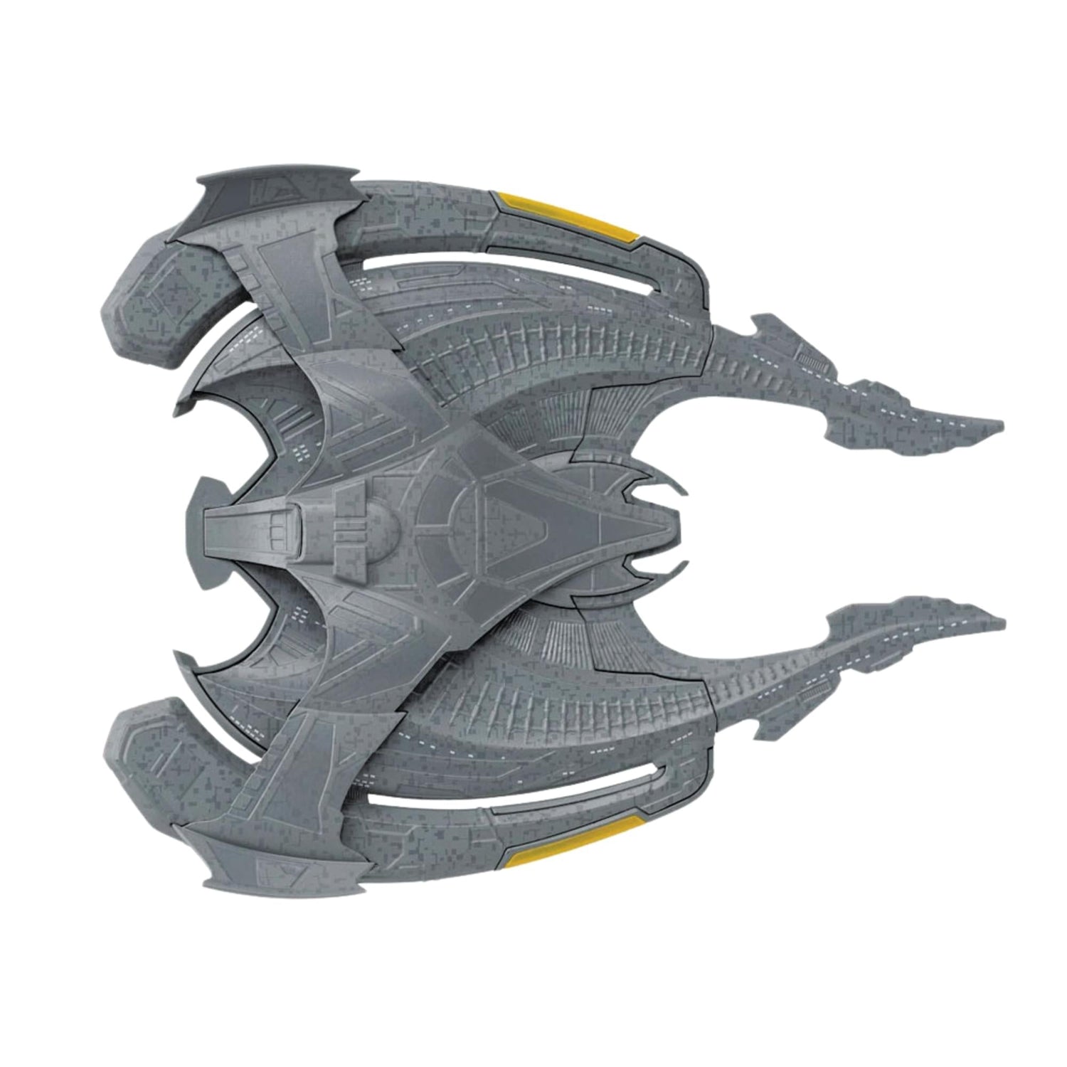 Packaging box showing the Eaglemoss Star Trek collection branding alongside the enclosed starship model