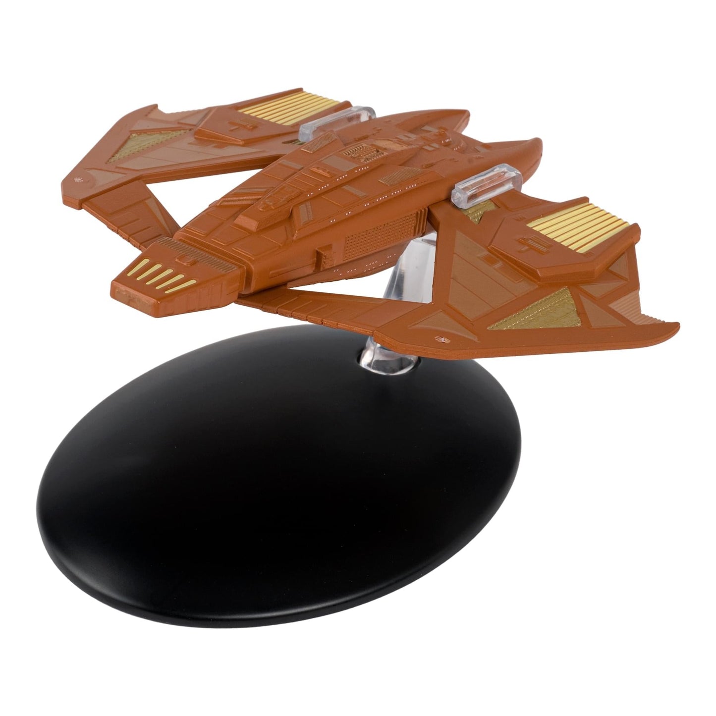 Vidiian Warship die-cast metal starship model angled against a neutral backdrop