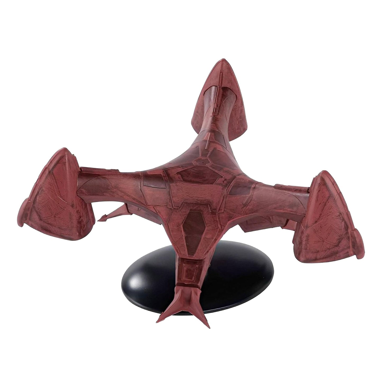 Top-down profile view of the T'Plana-Hath model showing its intricate hull detailing and markings
