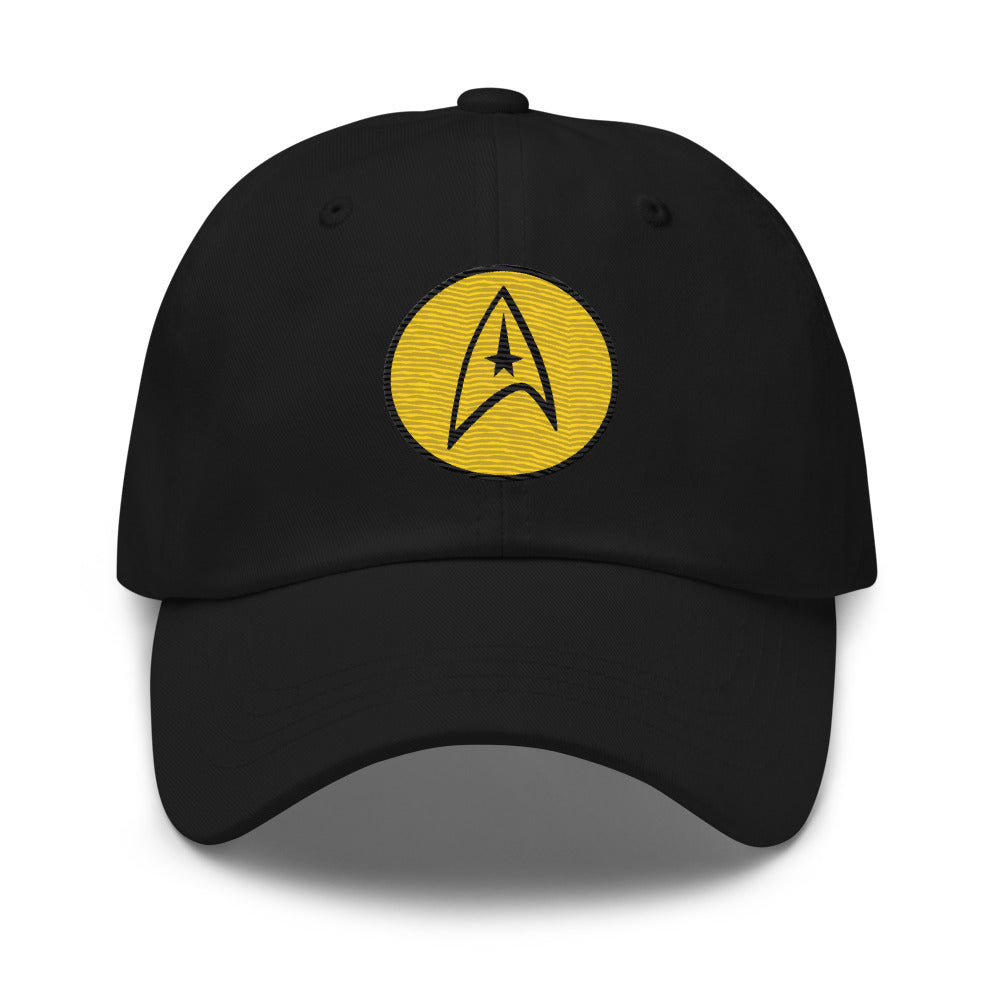 Star Trek: The Original Series Hat Embroidered Command Badge