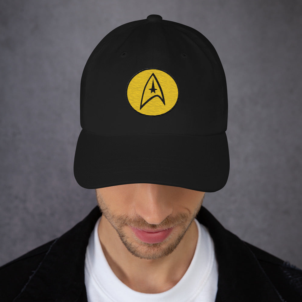 Star Trek: The Original Series Hat Embroidered Command Badge
