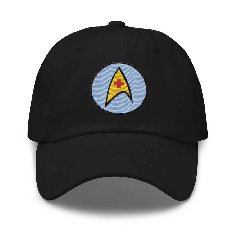 Star Trek: Discovery Hat Embroidered Medical Badge Black