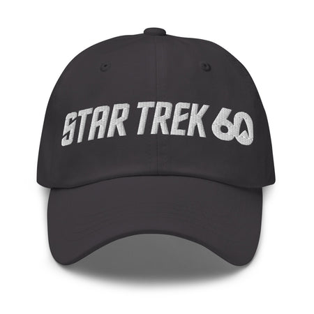 Star Trek Hat 60th Anniversary Logo Embroidered