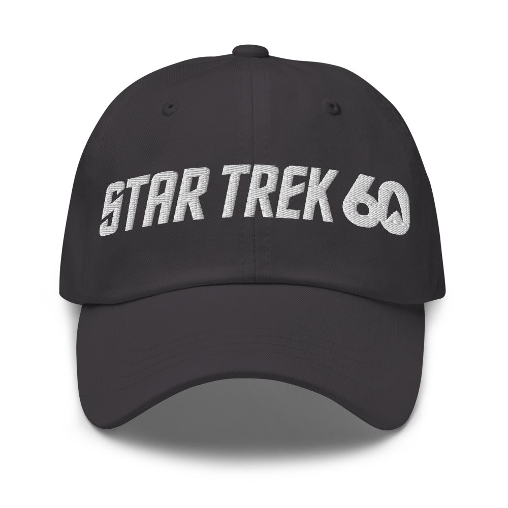 Star Trek Hat 60th Anniversary Logo Embroidered
