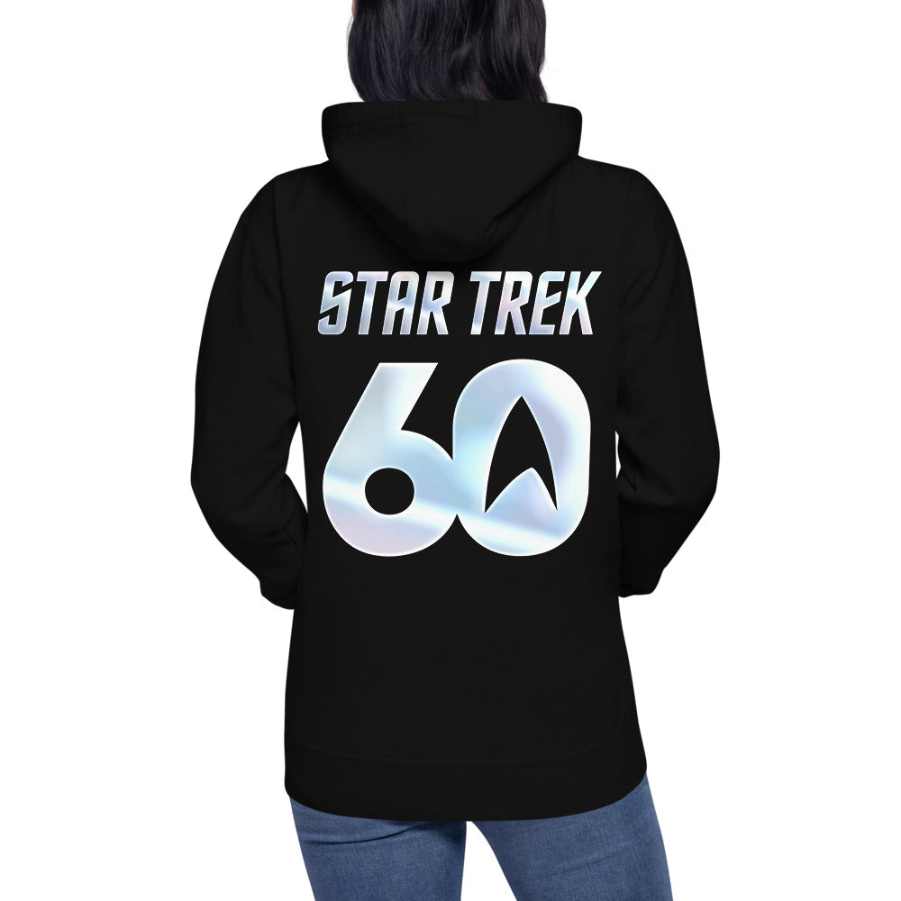 Star Trek Hoodie 60th Anniversary Logo