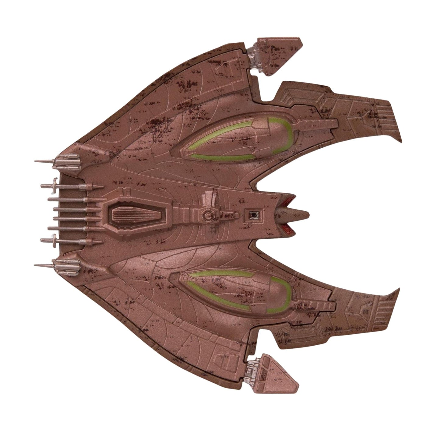 Display box packaging for the Eaglemoss Star Trek Nausicaan Fighter model