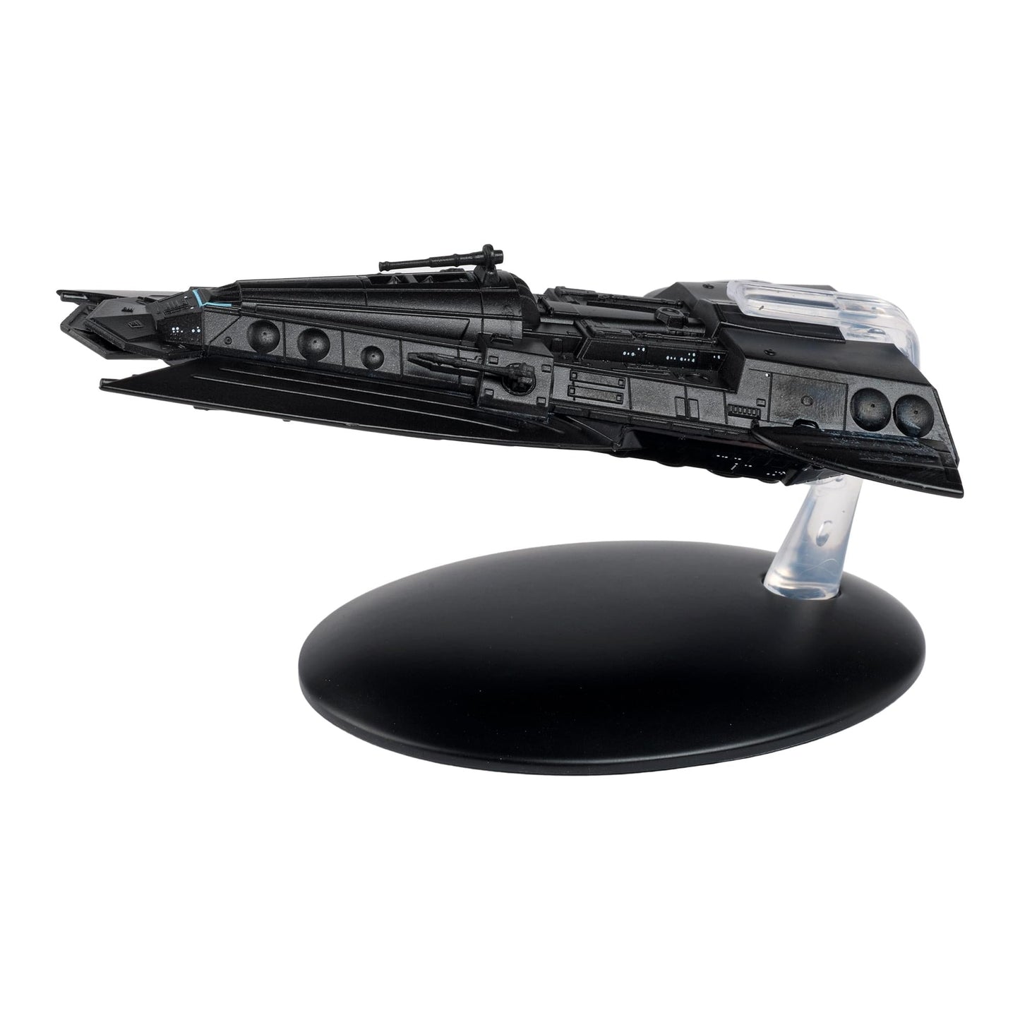 Rear view of the Smugglers Ship model, highlighting the engine nacelles and thruster assemblies