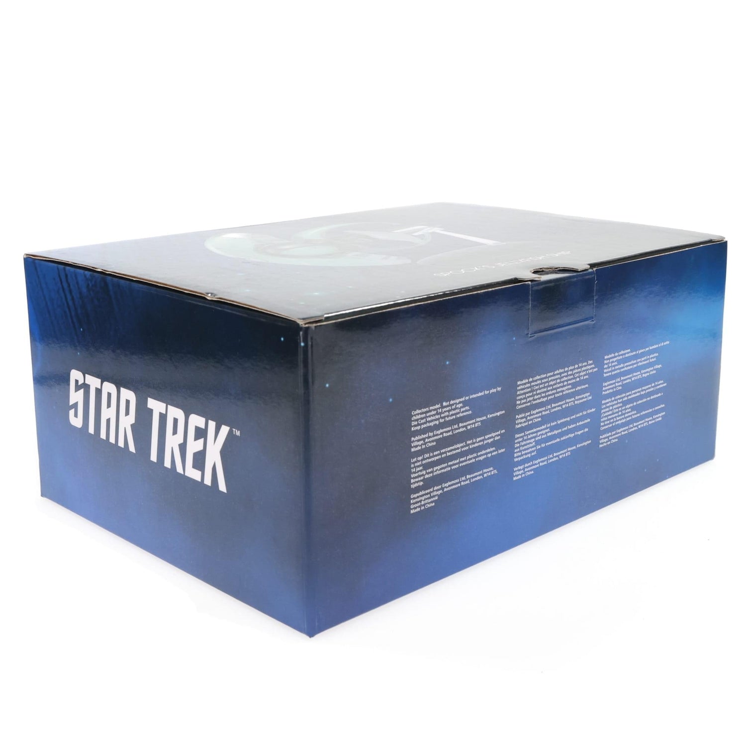 Packaging box for the Eaglemoss Star Trek Spock's Jellyfish collectible replica