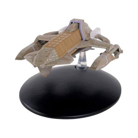 Top-down view of the Karemma Starship model highlighting its upper hull plating and detailing