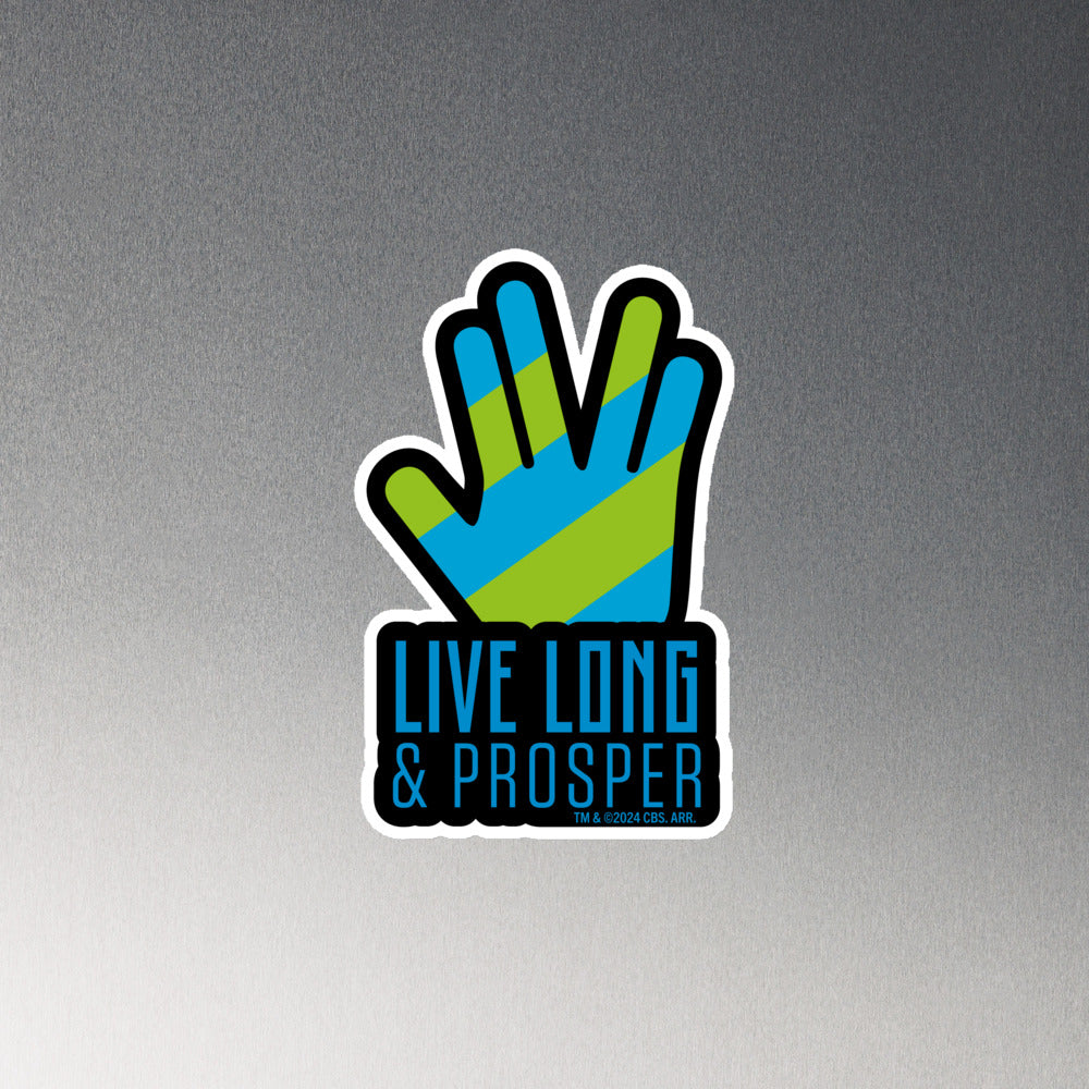 Star Trek Live Long & Prosper Magnet