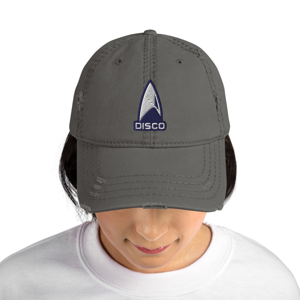 Star Trek: Discovery Disco Embroidered Distressed Dad Hat