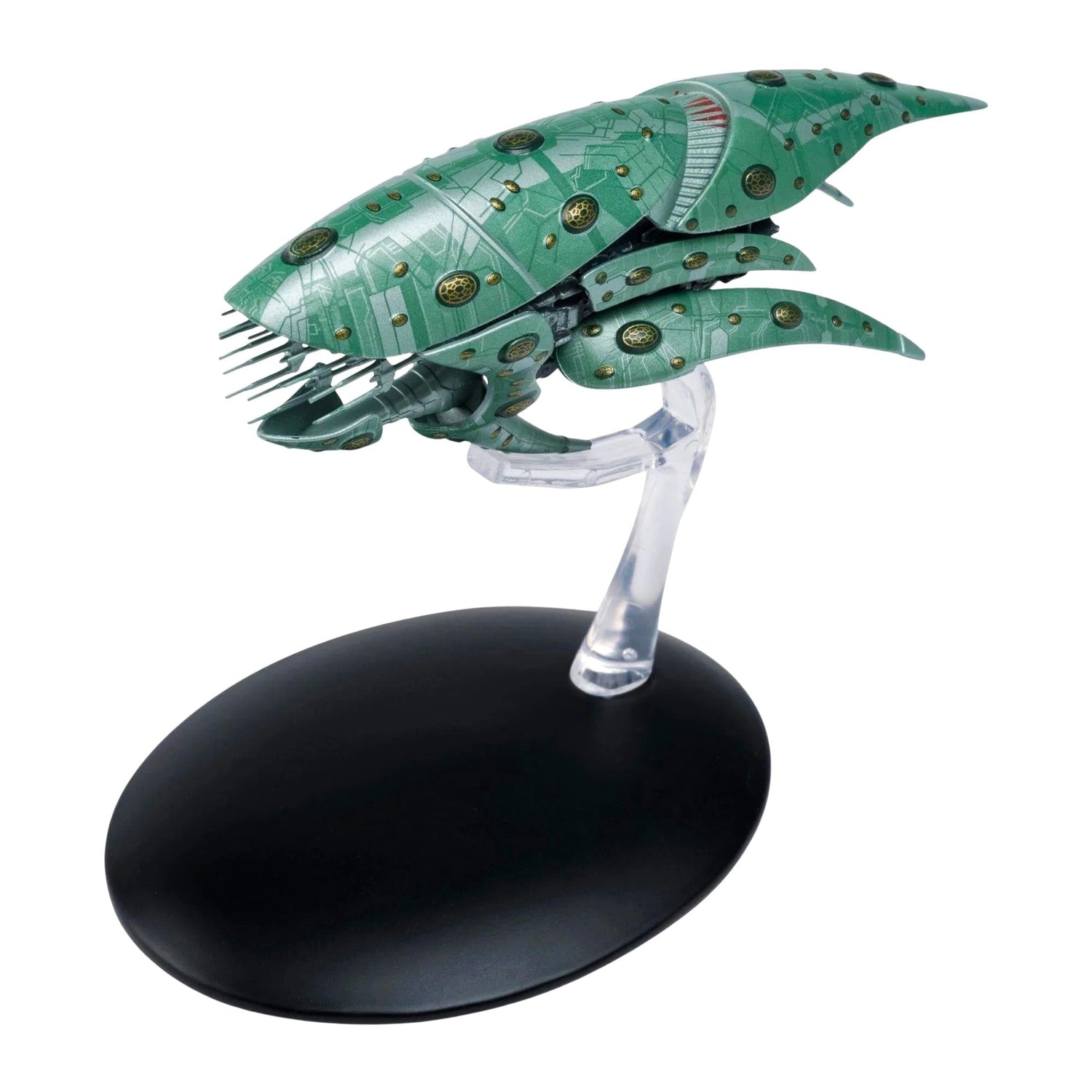 Collector starship model of a Romulan Drone viewed from the front quarter