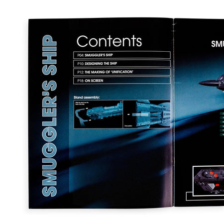 Back cover of the Star Trek magazine displaying editorial publication details and issue information