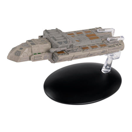 Top-down profile view of the die-cast SS Xhosa model displaying its precise structural layout and official registry markings