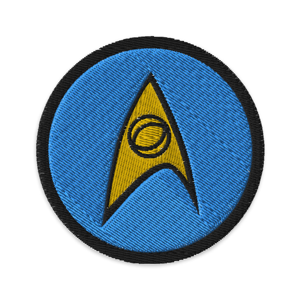 Star Trek: The Original Series Science Badge Embroidered Patch