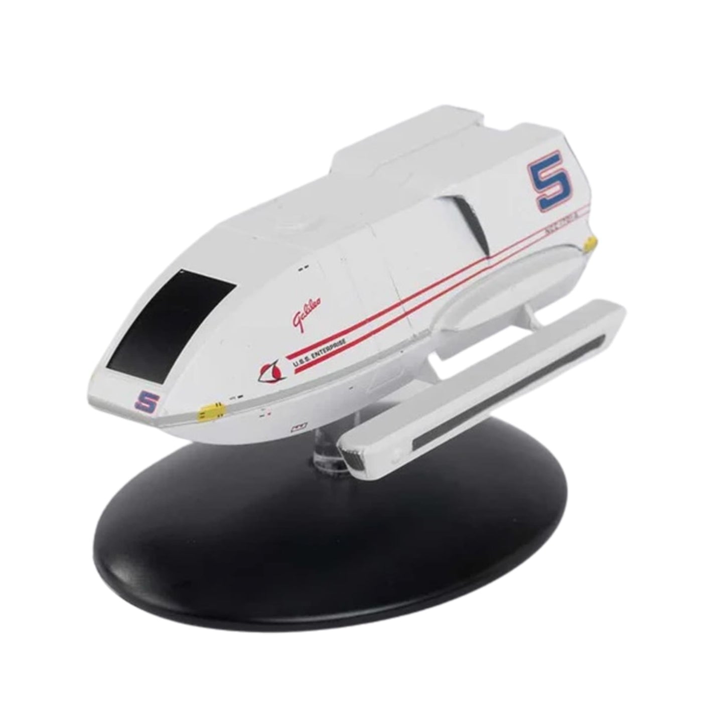 Complete Star Trek shuttlecraft collection laid out alongside collector packaging elements