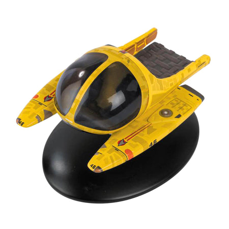 Front quarter view of the first Star Trek die-cast shuttlecraft replica