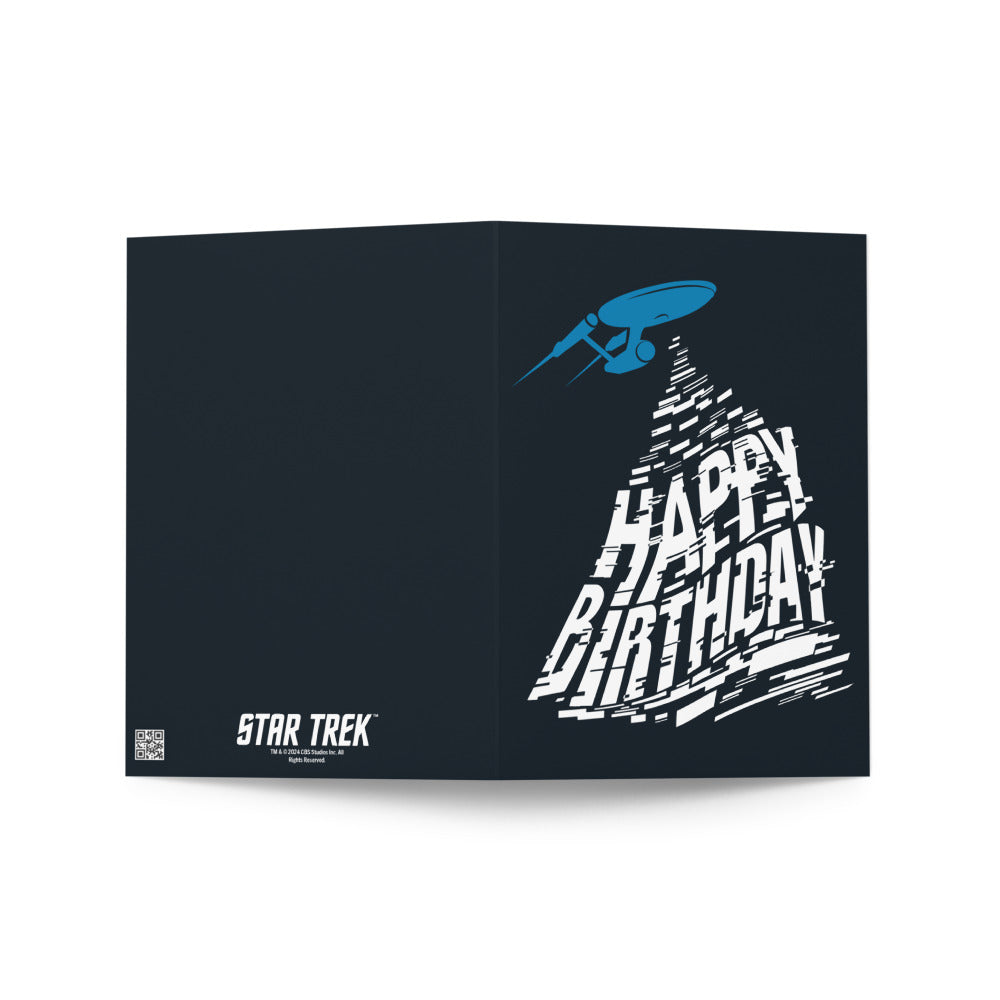 Star Trek: The Original Series Beam Me Up Birthday Card