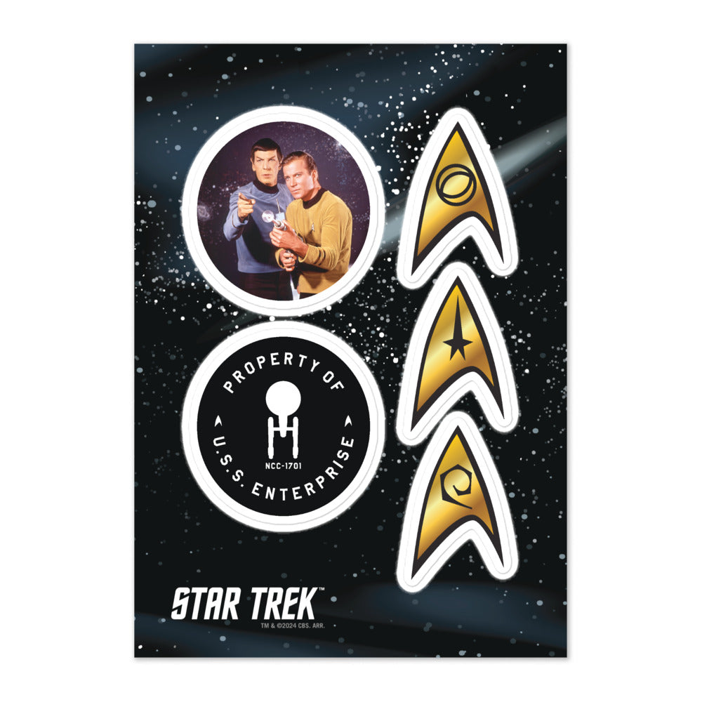 Trek Nbc Sticker Star Trek: The Original Series Sticker Sheet