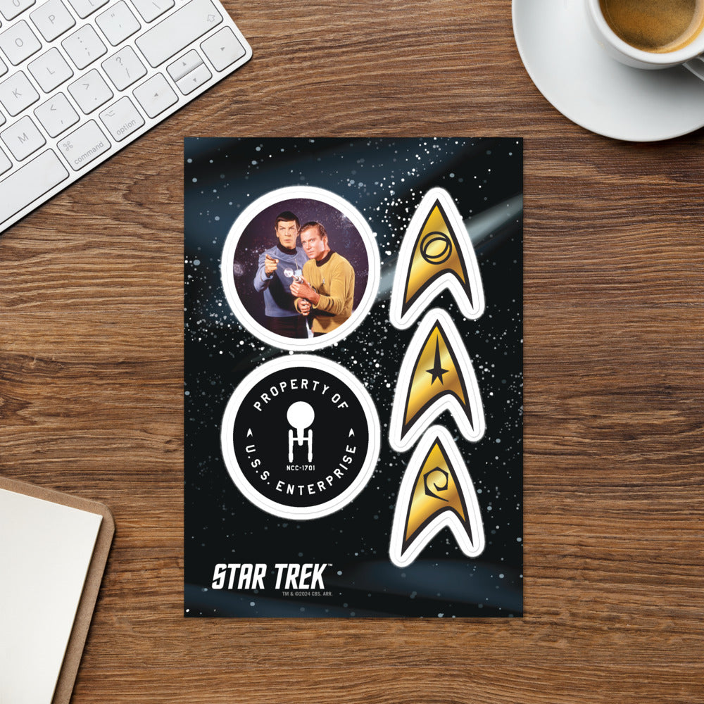 Trek Nbc Sticker Star Trek: The Original Series Sticker Sheet