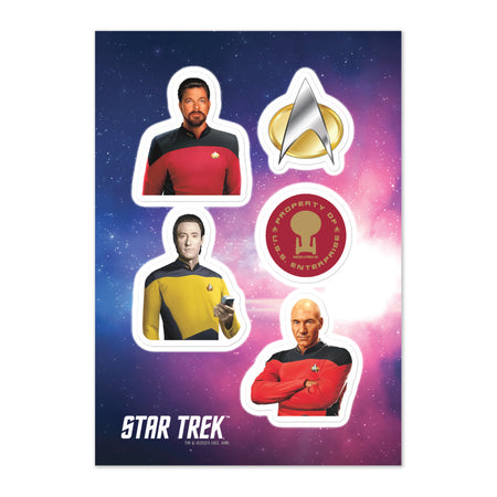 Star Trek: The Next Generation Sticker Sheet