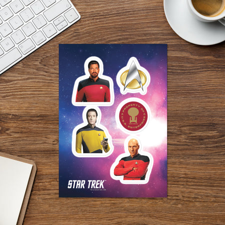 Star Trek: The Next Generation Sticker Sheet