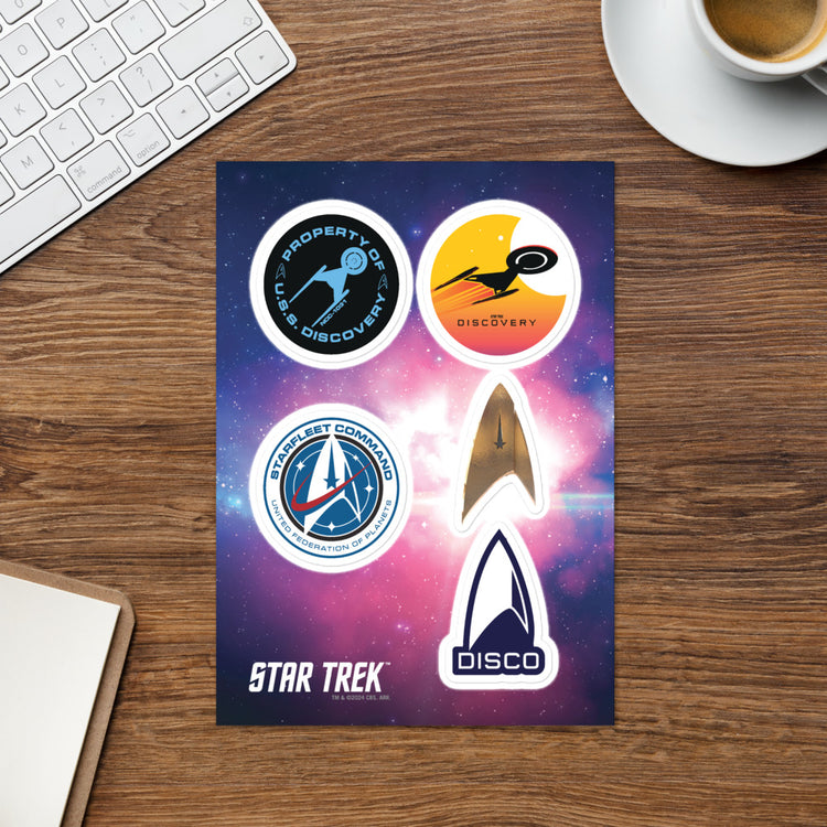Trek Nbc Sticker Star Trek: Discovery Sticker Sheet