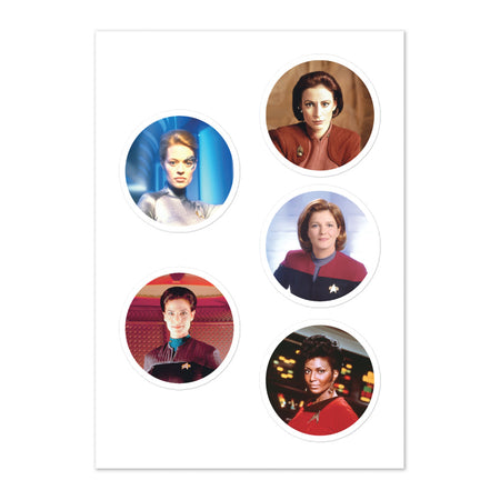 Star Trek Women Of Star Trek Sticker Sheet