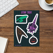 Star Trek Halloween Sticker Sheet