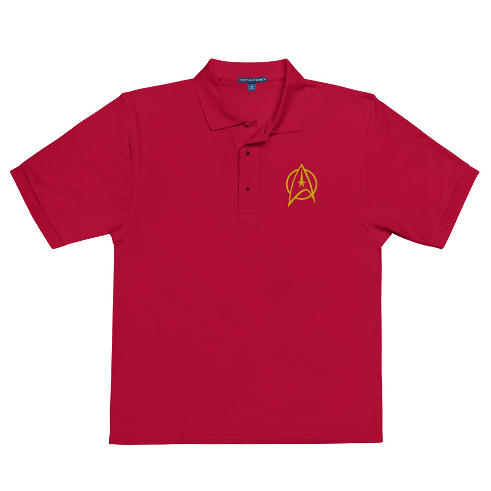 Star Trek: The Original Series Delta Embroidered Polo Shirt Star Trek: The Original Series Delta Embroidered Polo Shirt