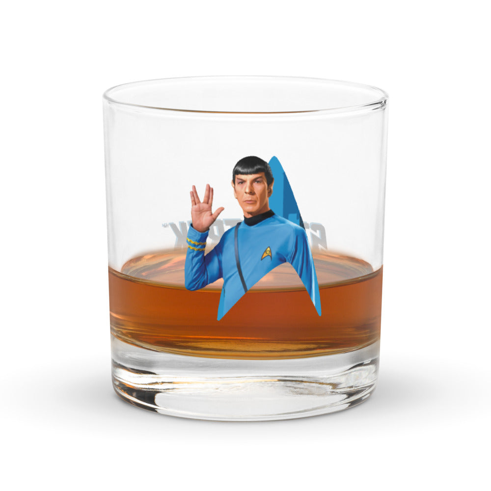 Star Trek: The Original Series Spock Rocks Glass